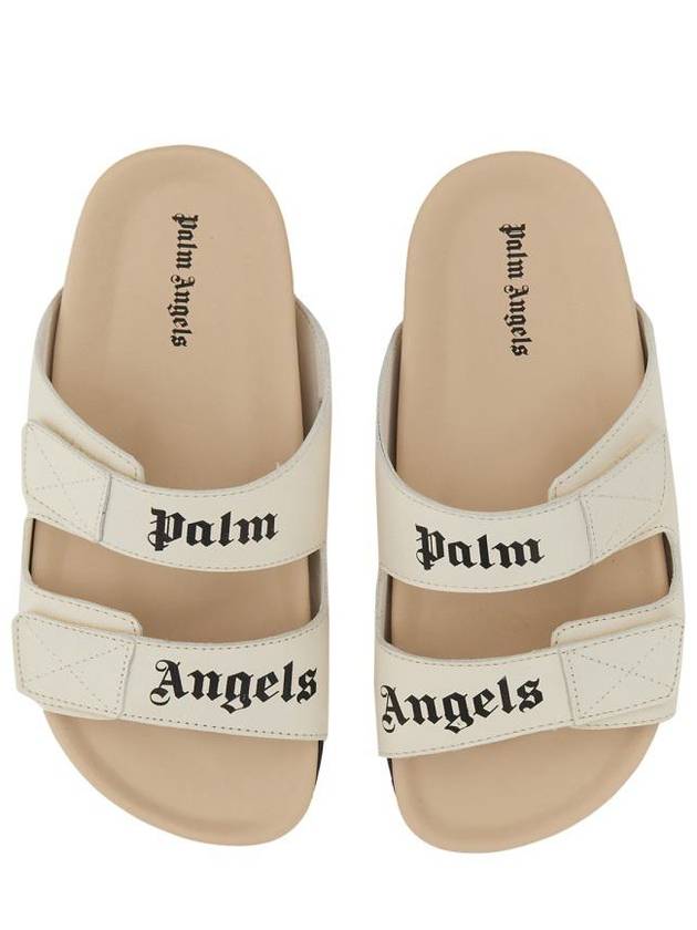 Sandals PWIH019 S23LEA0020361 WHITE - PALM ANGELS - BALAAN 3