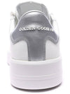 Men's Pure Star Silver Heel Low Top Sneakers White - GOLDEN GOOSE - BALAAN 5