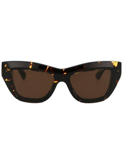 EYEWEAR Tortoiseshell cat eye frame sunglasses BV1218S - BOTTEGA VENETA - BALAAN 2