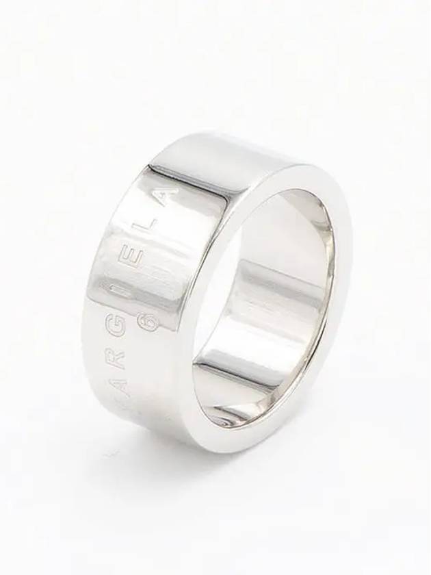 Women's  Minimal Logo Ring Silver - MAISON MARGIELA - BALAAN 2