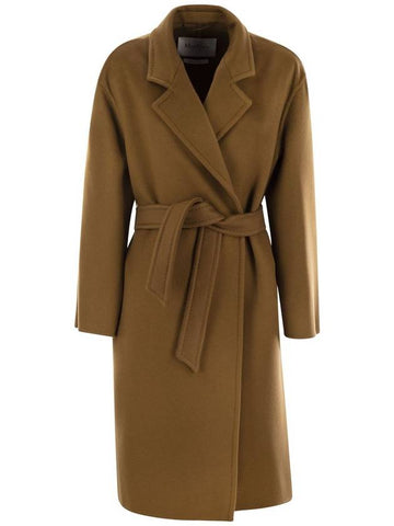 MELINDA - Cashmere midi coat with belt - MAX MARA - BALAAN 1