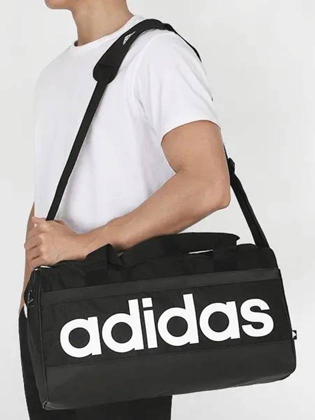 Essentials Logo Duffel Bag Black - ADIDAS - BALAAN 2