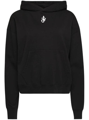 Anchor-embroidered hoodie - JW ANDERSON - BALAAN 1