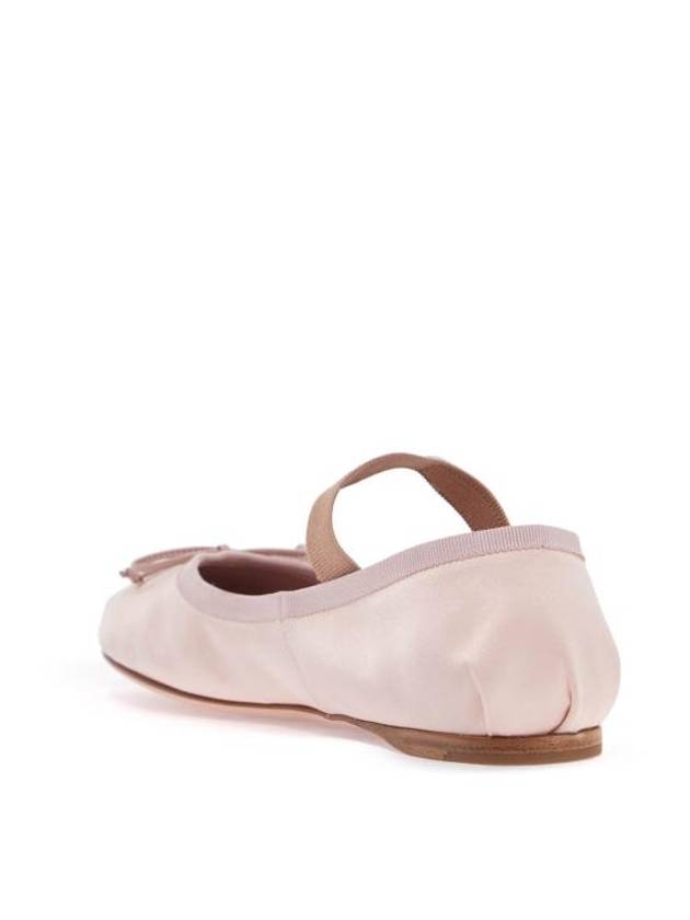 Satin Ballerinas Pink - MIU MIU - BALAAN 4