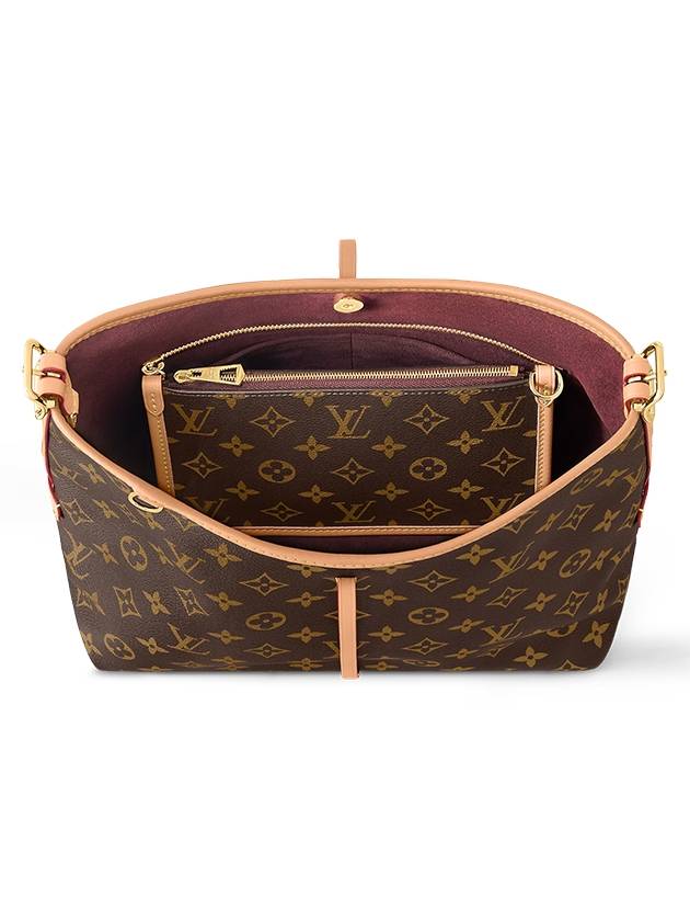 CarryAll PM Monogram Shoulder Bag Brown - LOUIS VUITTON - BALAAN 4