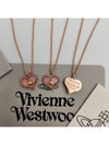 Petra Heart Logo Necklace Rose - VIVIENNE WESTWOOD - BALAAN 3