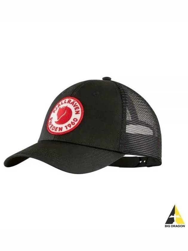 24 1960 Logo Trucker Cap Black 78138550 LANGTRADARKEPS - FJALL RAVEN - BALAAN 1