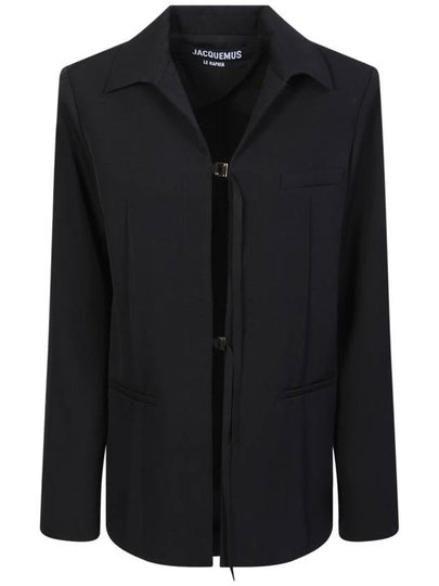 La Veste Amaro Long Strap Jacket Black - JACQUEMUS - BALAAN 2