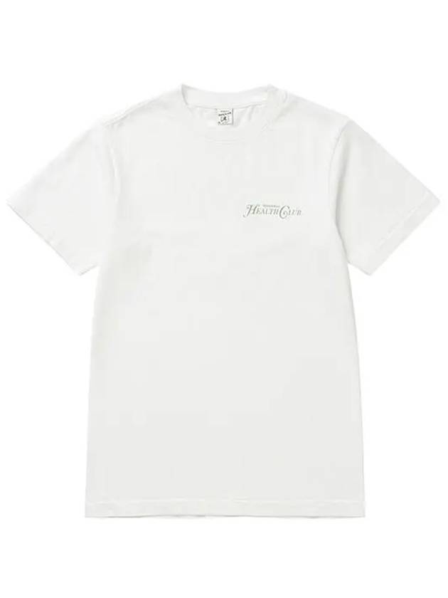 Rizzoli Logo Print Cotton Short Sleeve T-shirt White - SPORTY & RICH - BALAAN 2