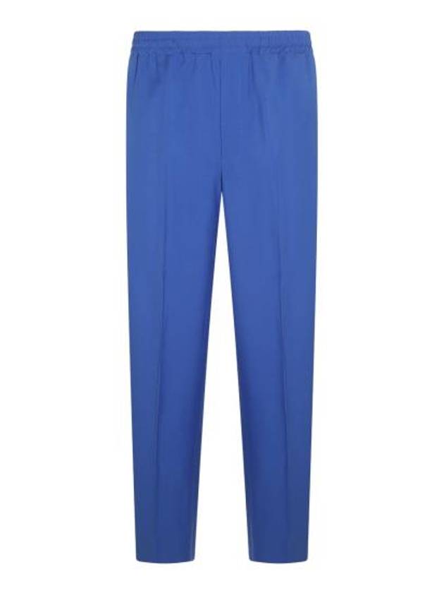 Interlocking G Wool Mohair Track Pants Blue - GUCCI - BALAAN 2