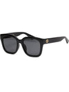 Eyewear Square Frame Sunglasses Black - GUCCI - BALAAN 7