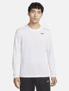 Men's Dry Fit Legend Long Sleeve T-Shirt White - NIKE - BALAAN 2