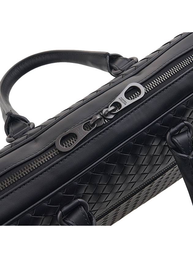 Intrecciato Briefcase Black - BOTTEGA VENETA - BALAAN 10