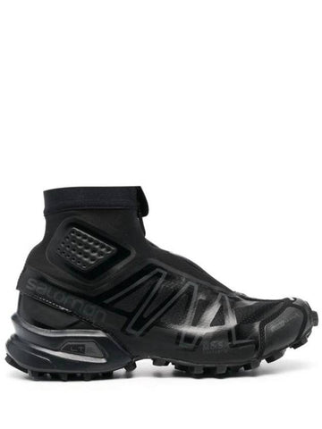 Snowcross High Top Sneakers Black Magnet - SALOMON - BALAAN 1