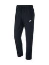 Mens NSW Club Open Ham Jersey Pants Black - NIKE - BALAAN 5