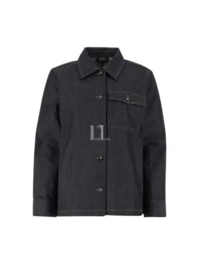 Women's Zenith Denim Jacket Indigo - A.P.C. - BALAAN 2