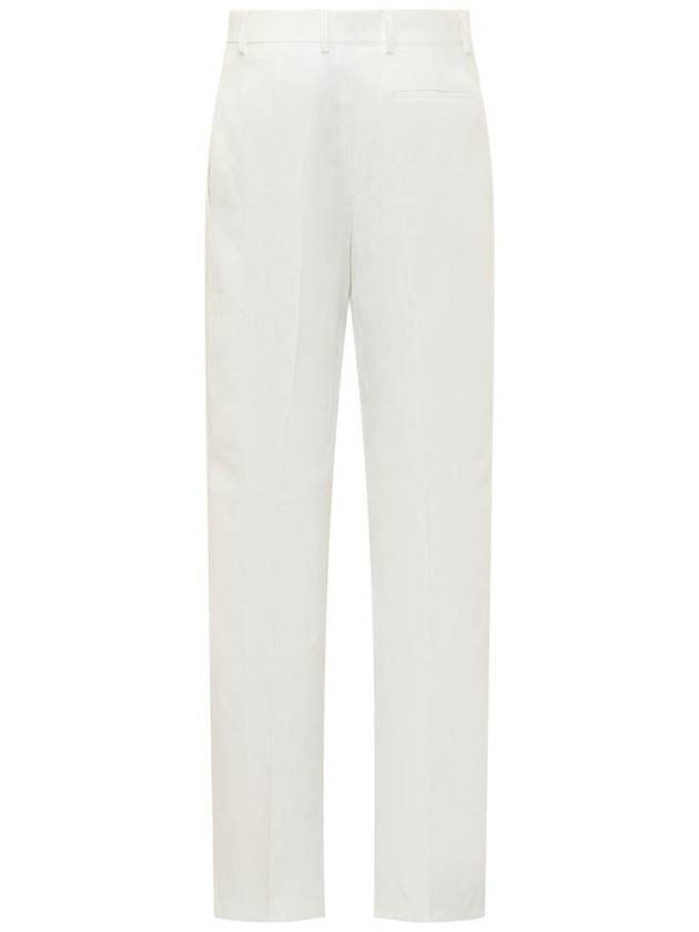 Salvatore short pants 13E908 773765 WHITE - SALVATORE FERRAGAMO - BALAAN 3