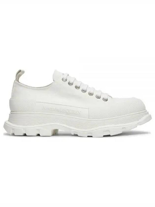 Tread Slick Low Top Sneakers White - ALEXANDER MCQUEEN - BALAAN 2