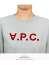 VPC Logo Sweatshirt Light Grey - A.P.C. - BALAAN 8