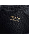 Saffiano Metal Logo Card Wallet Black - PRADA - BALAAN 10