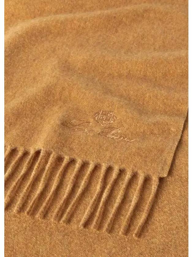 Grande Unita Cashmere Scarf Tuscan Gold Melange - LORO PIANA - BALAAN 3