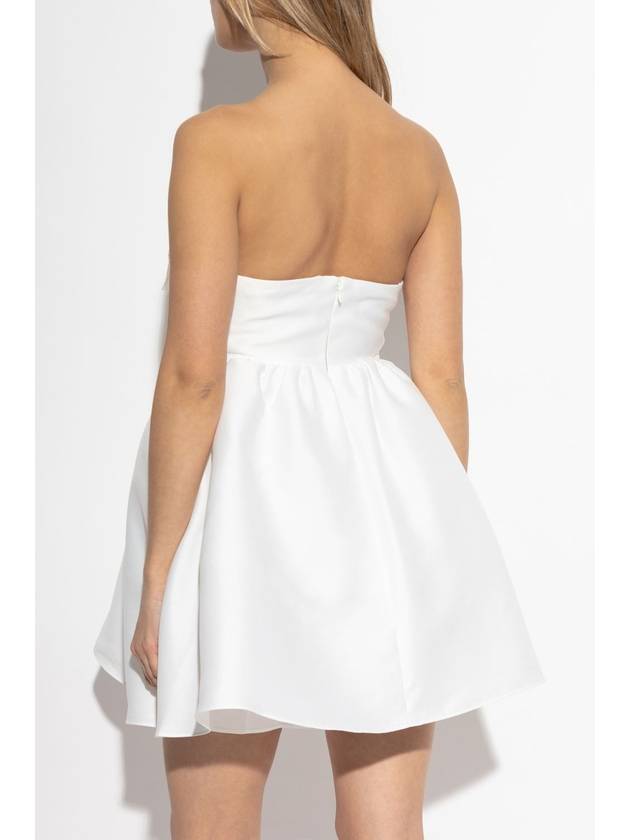 Taffeta Bando short dress white - SELF PORTRAIT - BALAAN 5