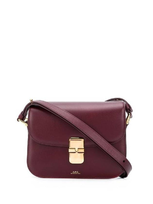 Grace Small Shoulder Bag Burgundy - A.P.C. - BALAAN 2