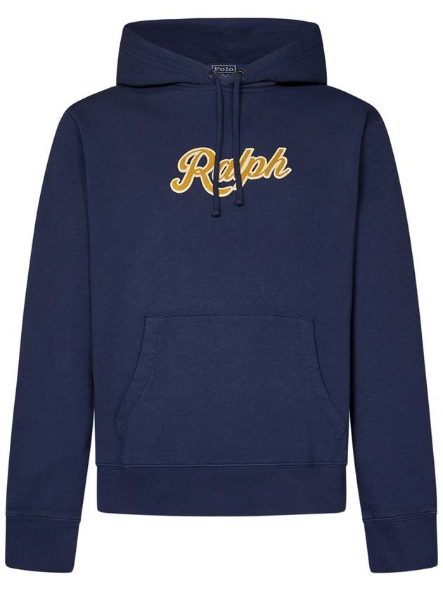 Large Logo Hood Navy - POLO RALPH LAUREN - BALAAN 2