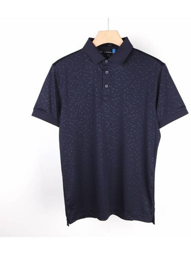 David David Slim TX Polo Shirt Navy - J.LINDEBERG - BALAAN 1