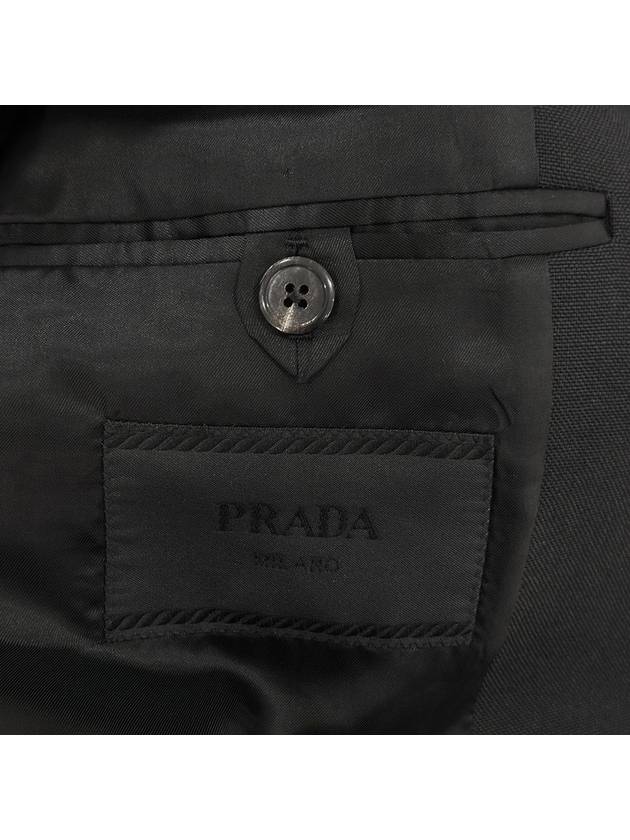 52 Men s Single Breasted Shawl Collar Wool Blazer Jacket - PRADA - BALAAN 6