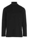 Classic Mock Neck Long Sleeve T-Shirt Black - Y-3 - BALAAN 1