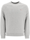 Tricolor Fox Patch Sweatshirt Gray Melange - MAISON KITSUNE - BALAAN 2