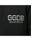 Logo Crew Neck Fleece Cotton Sweatshirt Black - GOLDEN GOOSE - BALAAN 4