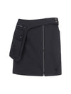 W Double Layer Belt Pocket SQBK - ANEWGOLF - BALAAN 2