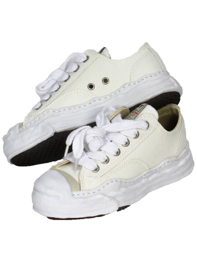 Hank OG Sole Low Top Sneakers White - MAISON MIHARA YASUHIRO - BALAAN 2