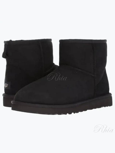 Classic Mini Boots Shoes 1002072 Black - UGG - BALAAN 1