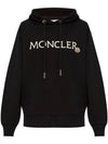 Hooded Sweatshirt 8G00019 89A1K 999 Black - MONCLER - BALAAN 1