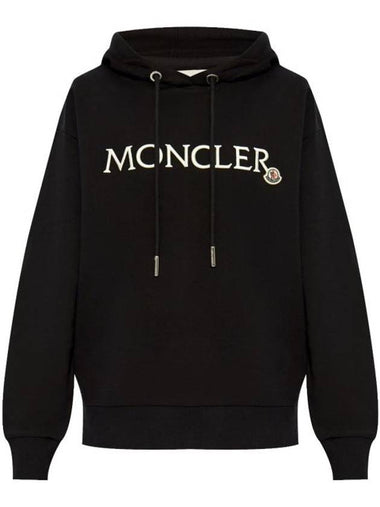 Hooded Sweatshirt 8G00019 89A1K 999 Black - MONCLER - BALAAN 1