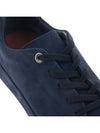 Women's Nuage Suede Goat Skin Low Top Sneakers Navy - LORO PIANA - BALAAN 9