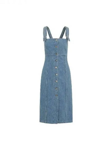 Front button denim dress - PATOU - BALAAN 1