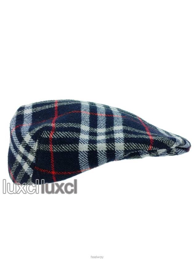 Checked hunting cap for women and KIDS hats - BURBERRY - BALAAN 4