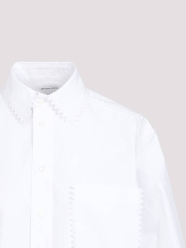 Blouse Shirt 775230 V2BL0 9000 WHITE - BOTTEGA VENETA - BALAAN 5