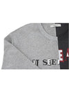 Lettering Sweatshirt Gray - VALENTINO - BALAAN 8