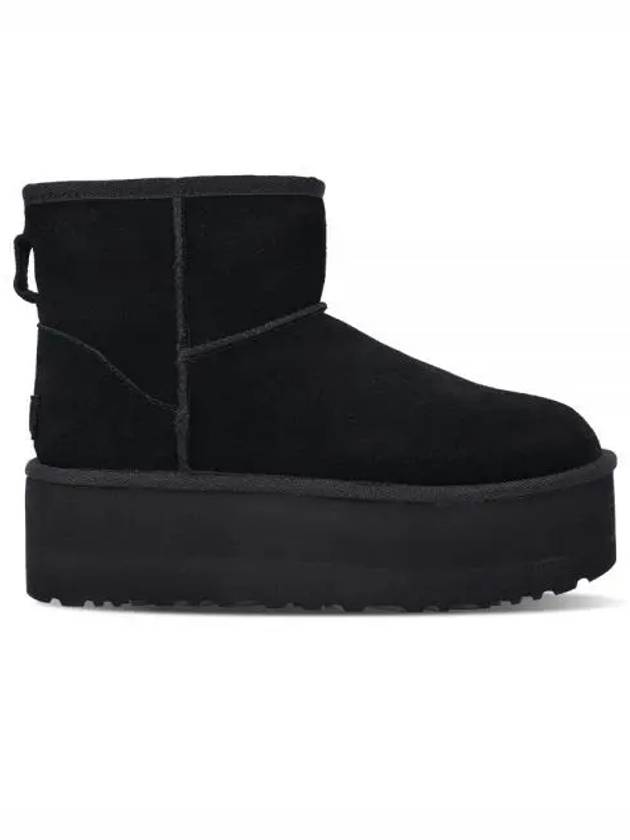 Classic Mini Platform Suede Winter Boots Black - UGG - BALAAN 2