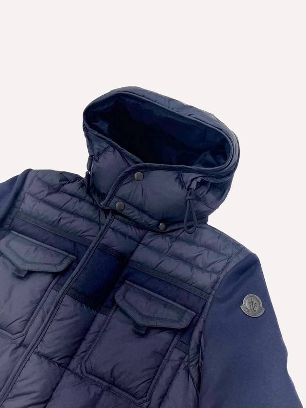 Jacob Goose Down Padding Navy - MONCLER - BALAAN 5