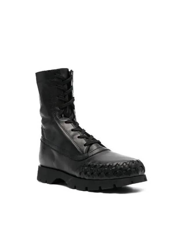 Lace up detail leather boots J32WU0009 P4944 001 - JIL SANDER - BALAAN 4