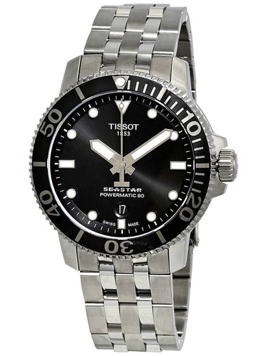 Tissot Seastar 1000 Automatic Black Dial Men's Watch T1204071105100 - TISSOT - BALAAN 1