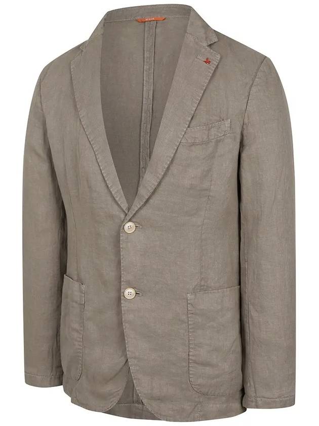 Men's Linen Two Button Jacket MMJAM5T10 949 - AT.P.CO - BALAAN 2