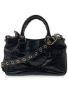 Neo Cagole Medium Leather Tote Bag Black - BALENCIAGA - BALAAN 4