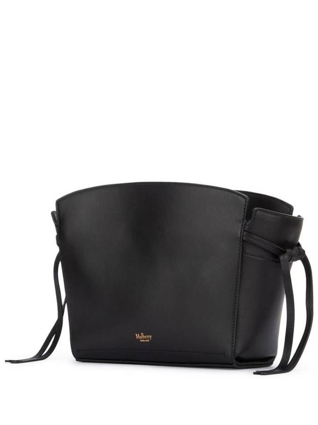 Micro Classic Grain Clovelly Cross Bag Black - MULBERRY - BALAAN 3